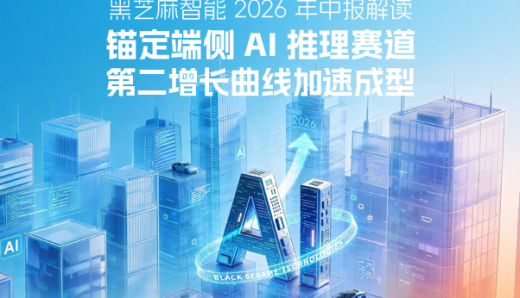 黑芝麻智能2026年中報(bào)解讀：錨定端側(cè)AI推理賽道，第二增長(zhǎng)曲線加速成型