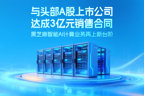 與頭部A股上市公司達(dá)成3億元銷售合同，黑芝麻智能AI計(jì)算業(yè)務(wù)再上新臺(tái)階
